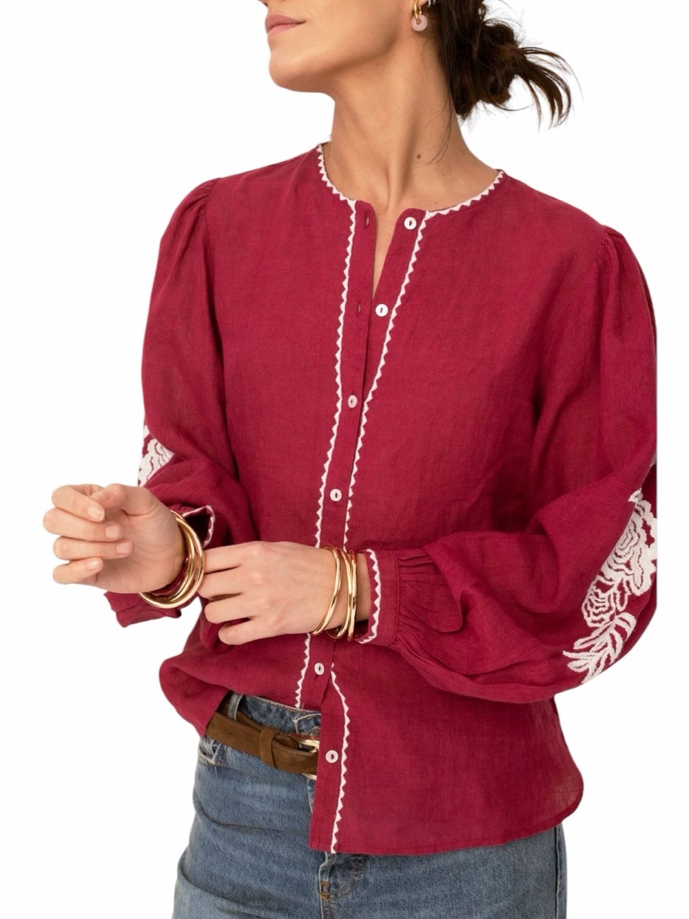 SONMER Leonor Blouse Size XS